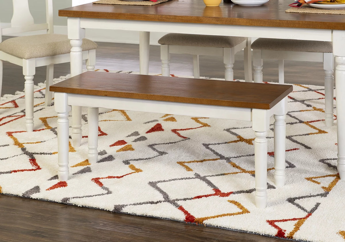 Vanilla White Dining Bench X984948