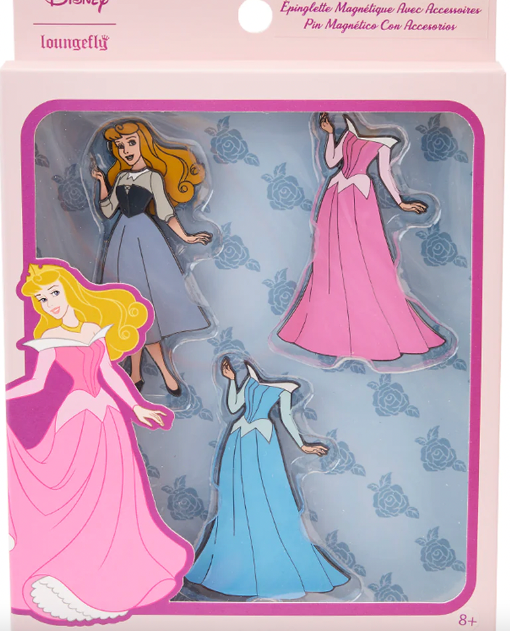 Disney Sleeping Beauty Magnetic Pin Set B40537