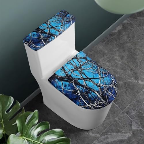 Christmas Toilet Seat Cover Set Elongated Toilet Lid Cover Z3561