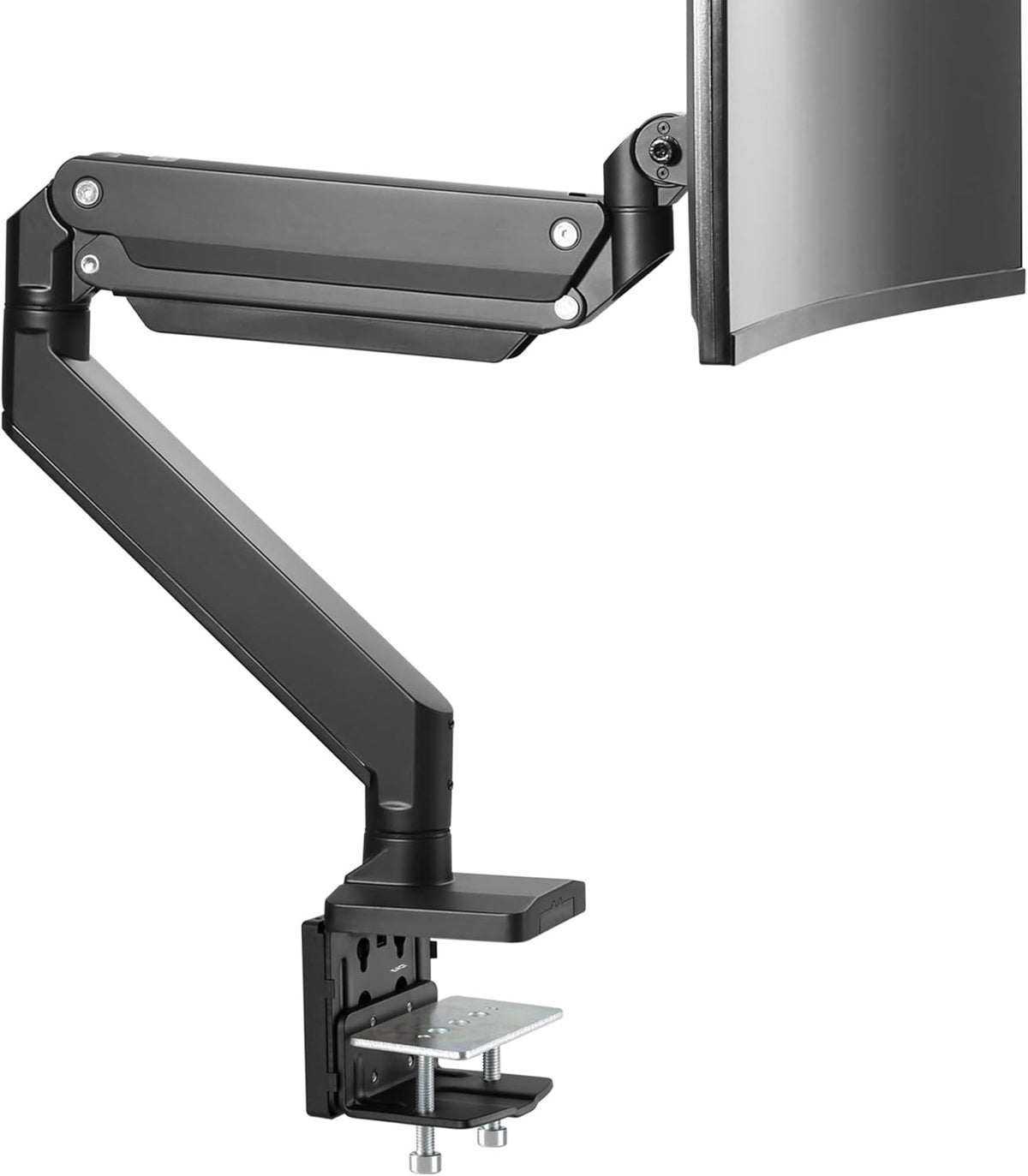 Black Monitor Arm Desk Mount for One Monitor C446963