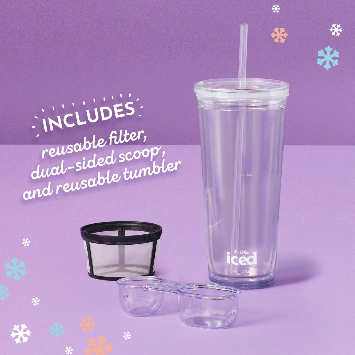 Single Serve Iced Coffee Maker with Blender V481