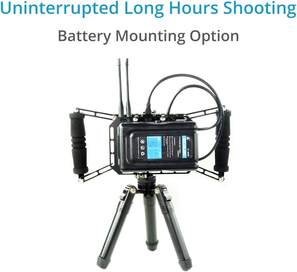 Monitor Cage for 4 to 7 LCD Monitor Display with V-Mount Battery Plate M92989