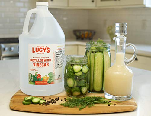 Natural Distilled White Vinegar, 1 Gallon (128 oz) - 5% Acidity U107299