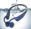 IPX8 Waterproof Bone Conduction Open Ear Headphones with 16G Memory Grey W354471