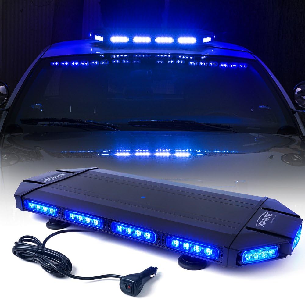 27 Amber Emergency Strobe Light Bar N7824