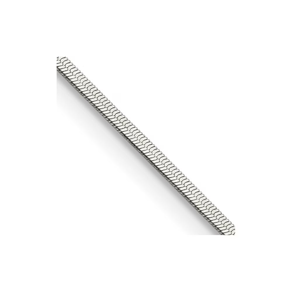 24" Stainless Steel Herringbone Chain Necklace H705731