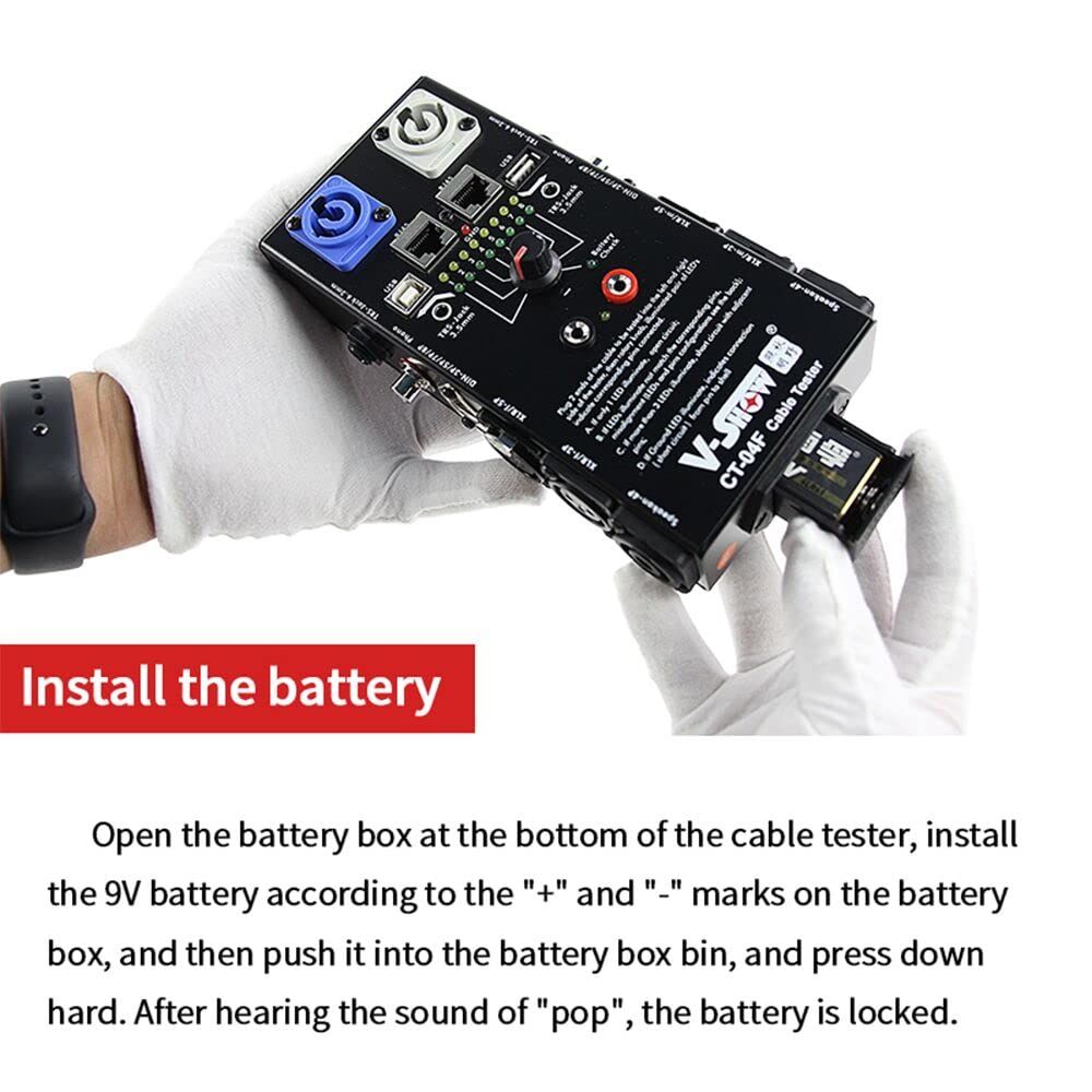 Cable Tester Wire Tracker 8-Way Switch R774