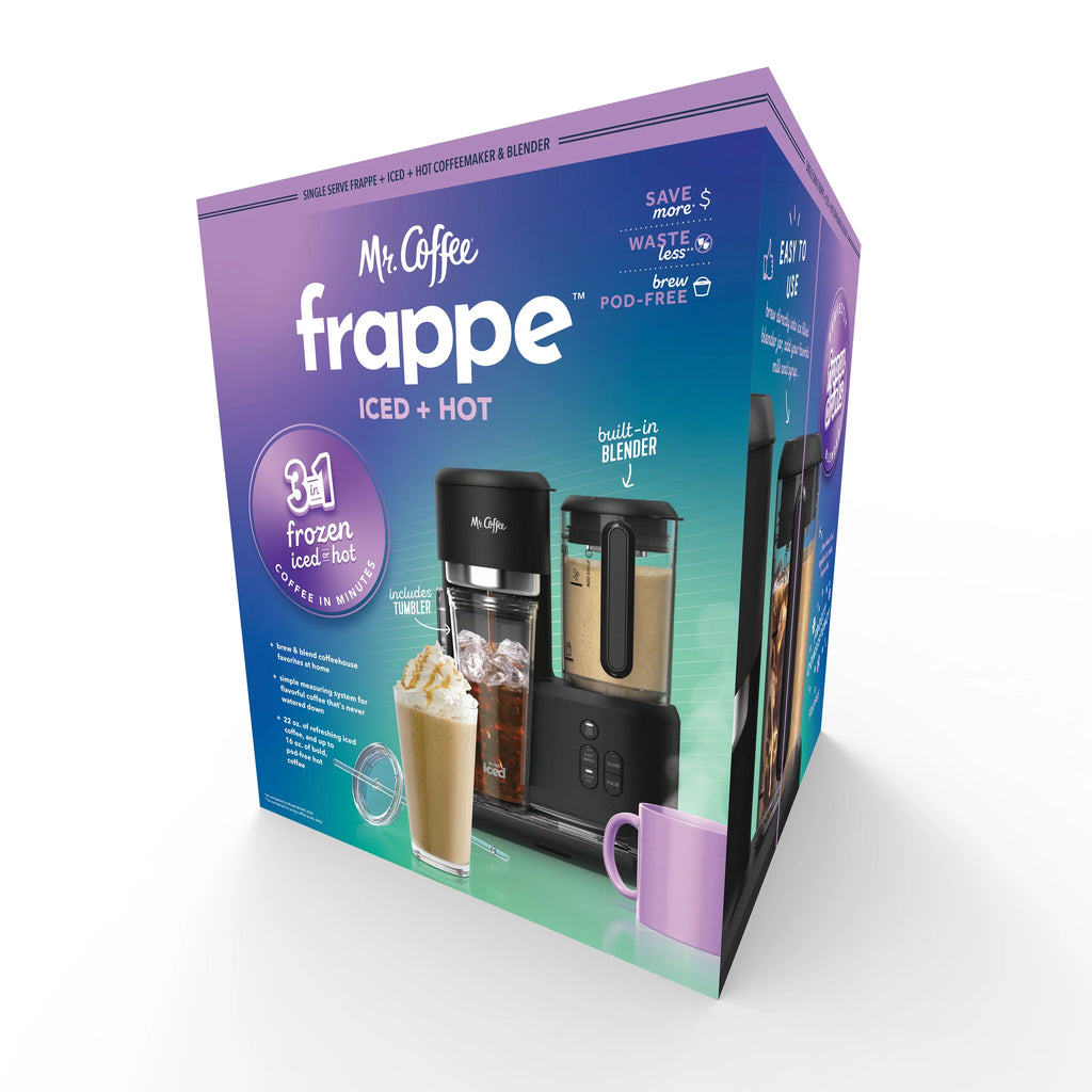 Single Serve Iced Coffee Maker with Blender V481