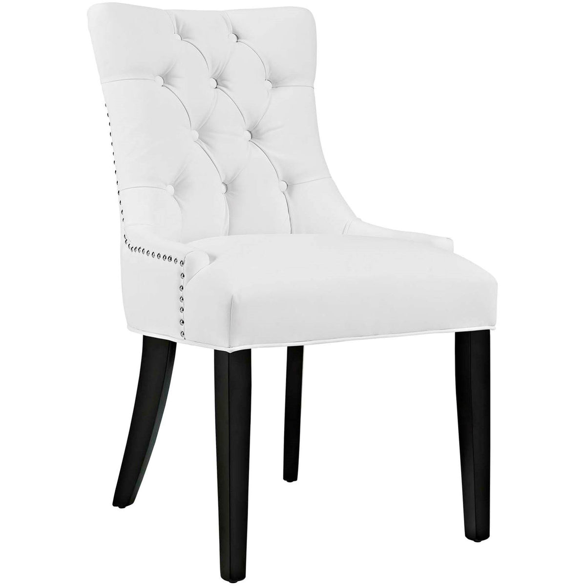 White Faux Leather Dining Chair K548824