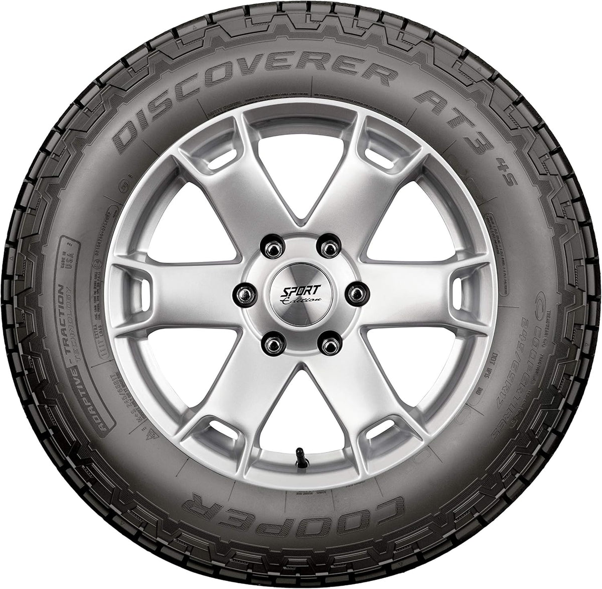 Cooper Discoverer AT3 4S All-Season P285/70R17 117T Tire Y95800