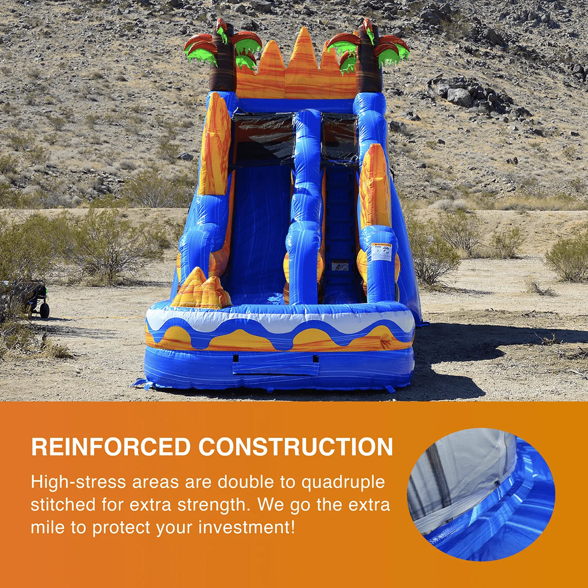 Commercial Grade Inflatable Water Slide with Pool I1216