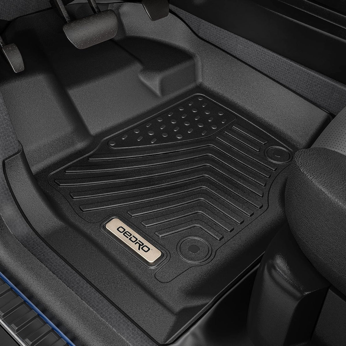 Black TPE All Weather Floor Mats K35426