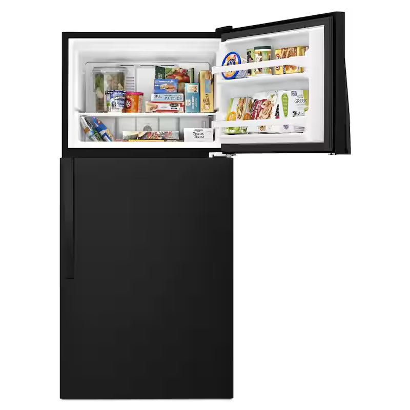 Black Top Freezer Refrigerator I31057