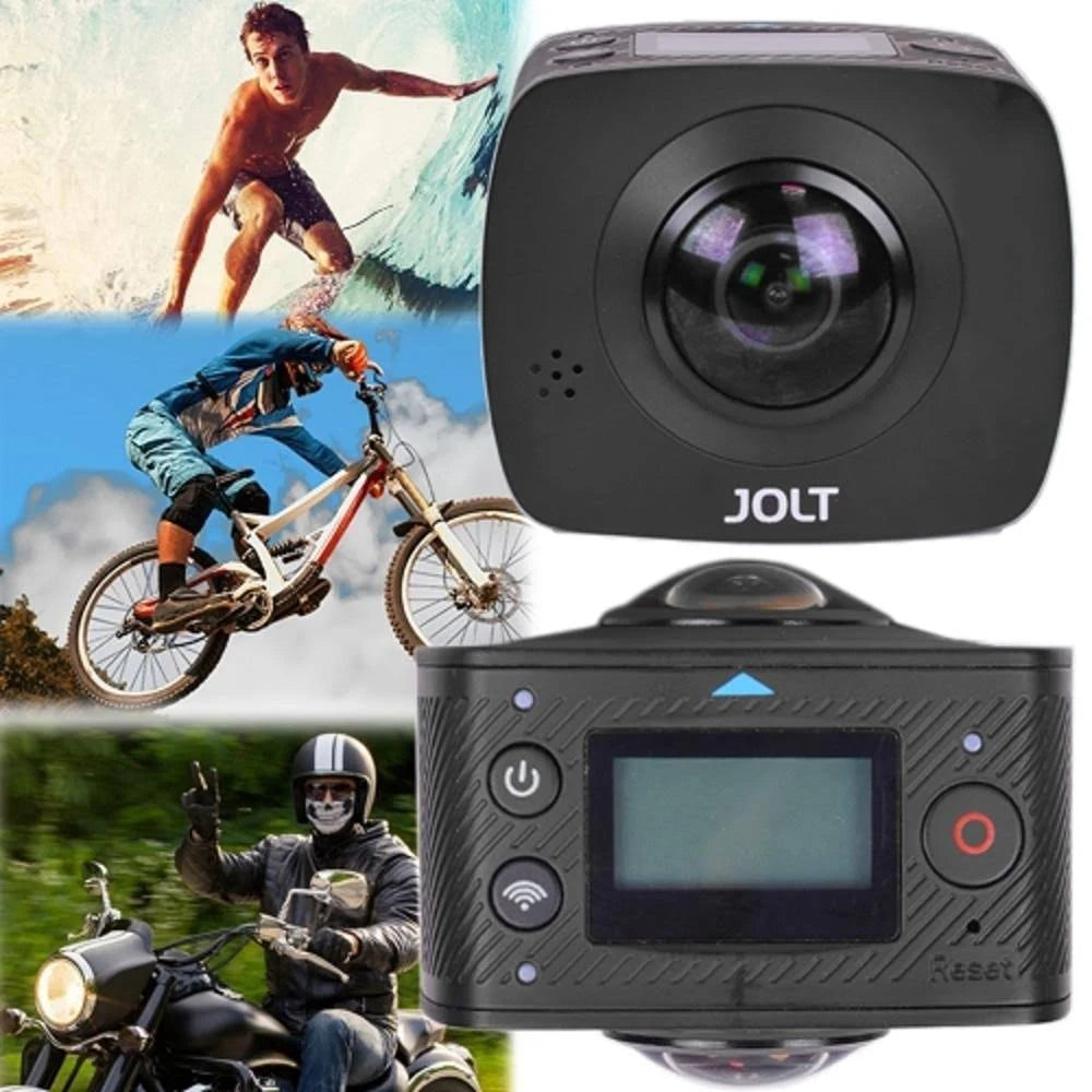 Sports Action Camera Kit Dual Lens with Tripod Y7527