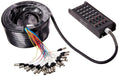 16 Channel 75' XLR Snake Cable with XLR and 1/4 Returns R539828