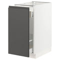 White Base Cabinet with Pull-Out Storage I238