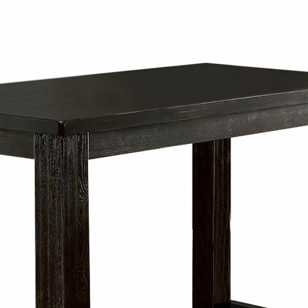 72 Inches Rectangular Dining Table with Block Legs V6631