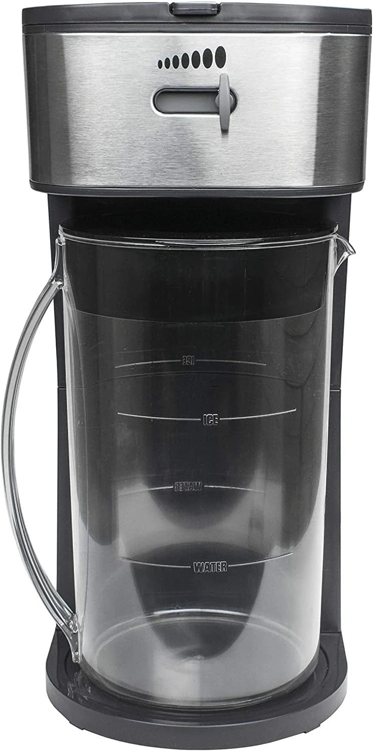Iced Tea and Coffee Maker with 64 Ounce Pitcher, Black S280651