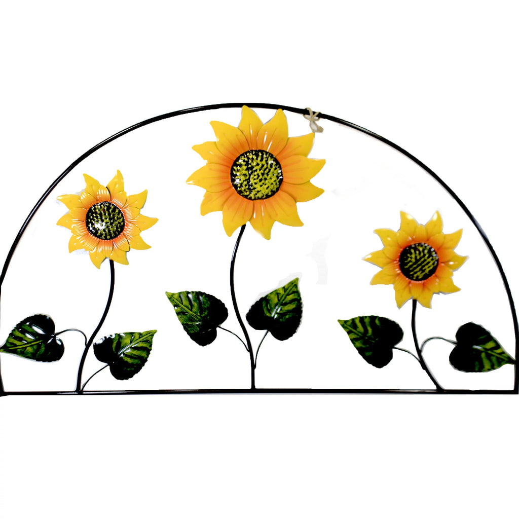 Sunflower Metal Yard Stake G66175