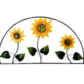 Sunflower Metal Yard Stake G66175