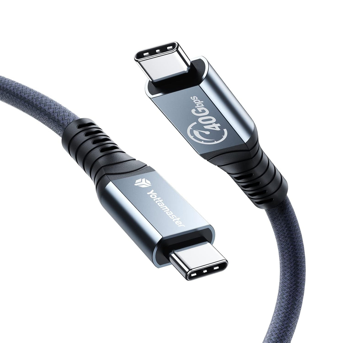 2m USBC to USB C Cable 40Gbps 100W Fast Charging Dual 4K Single 8K Video Pack of 2 E661