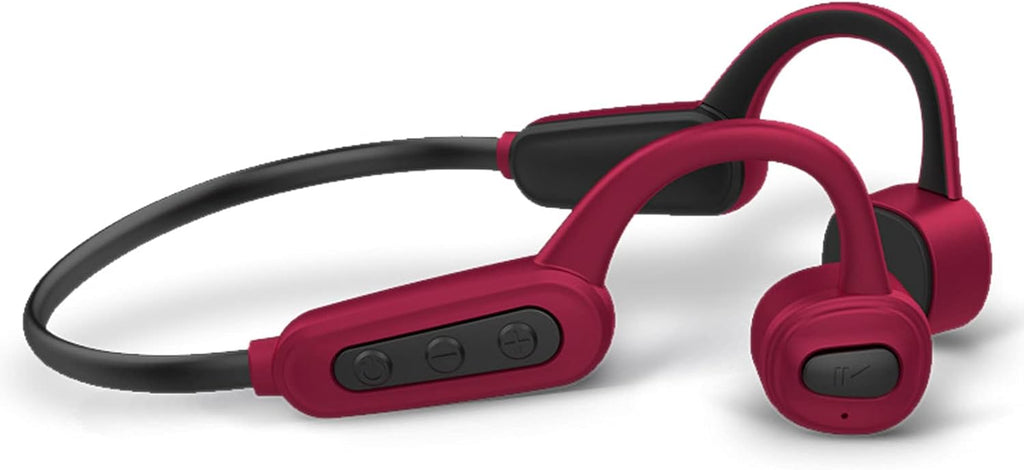 IPX8 Waterproof Bone Conduction Open Ear Headphones with 16G Memory Grey W354471