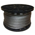 1/8 inch Stainless Steel Aircraft Cable Wire Rope 7x19 Type 316 (1500 Feet) I371508
