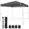 12ft x 12ft White Pop Up Canopy Tent with Wheeled Carry Bag E89764