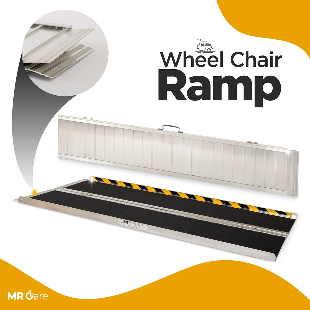 Portable Lightweight Foldable Wheelchair Ramp with Handle 6FT S65133