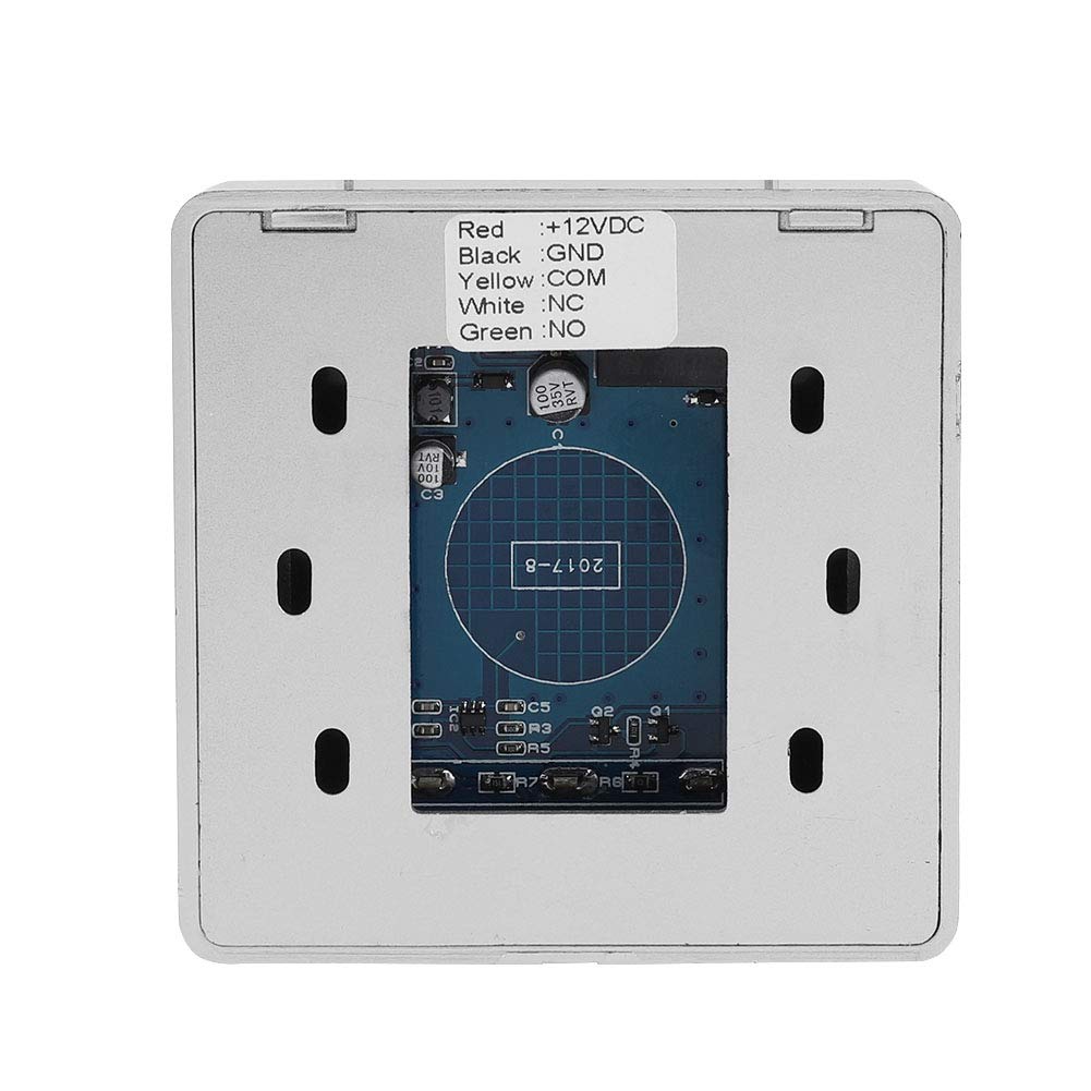 Door Touch Exit Release Button Switch Panel with Blue Indicator Light L166