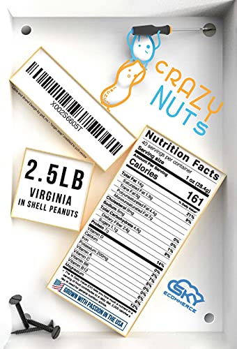 Whole in Shell Raw Peanuts 10lb N34085