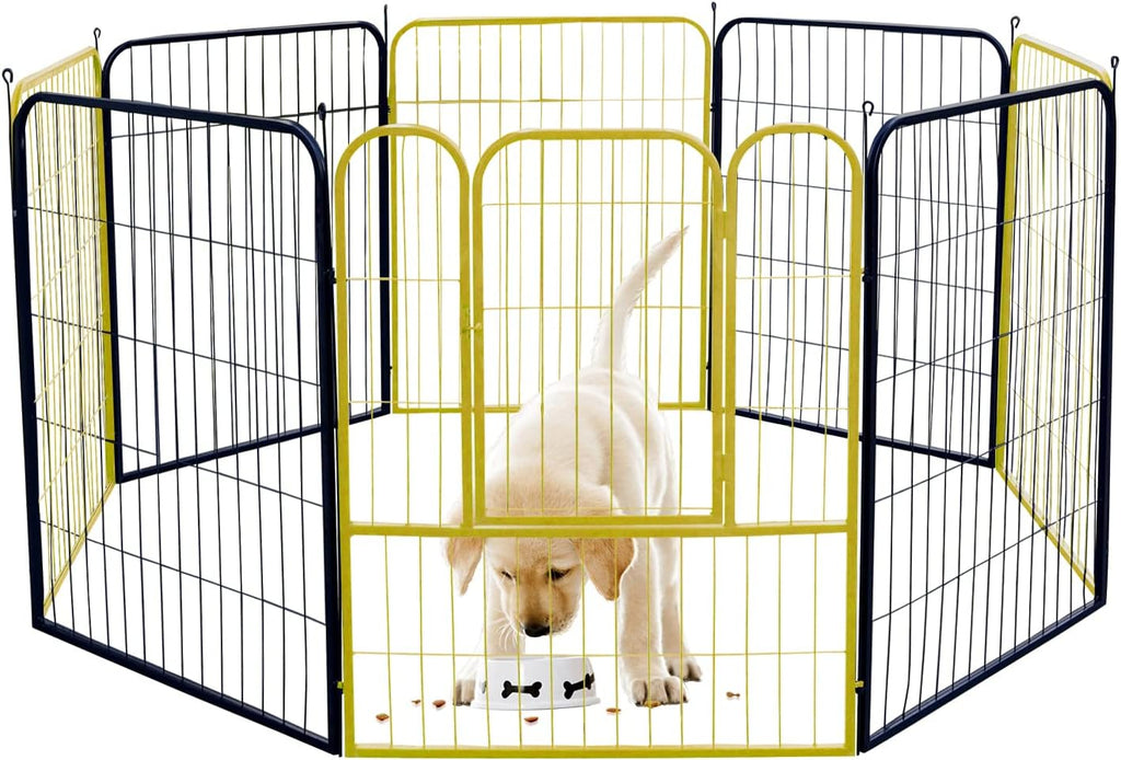 Dog Playpen Outdoor with Doors T22316
