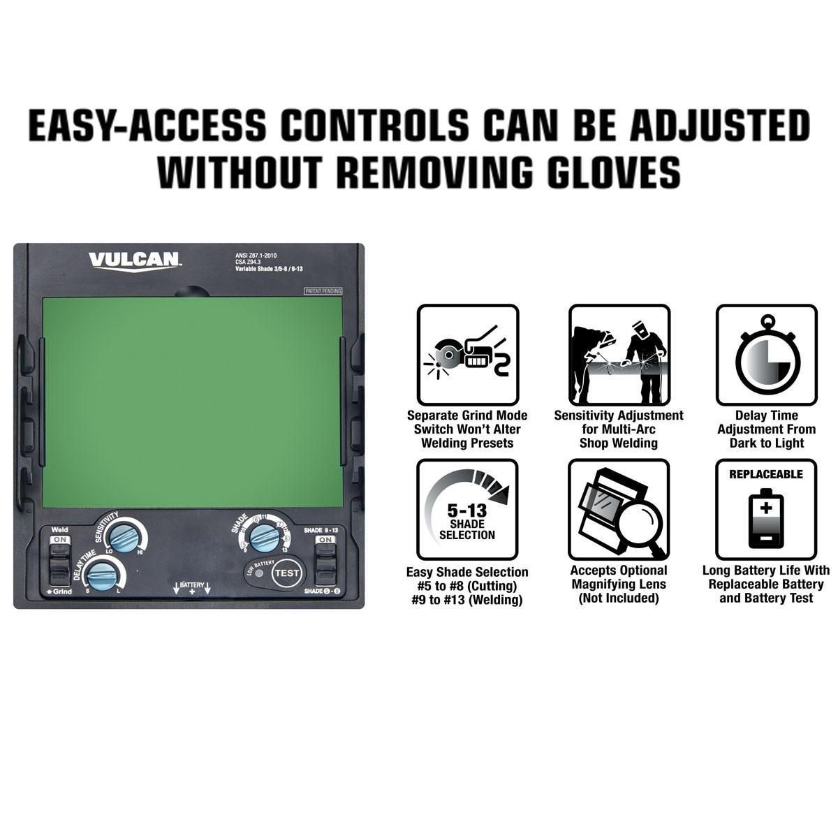 Auto-Darkening Welding Helmet V838
