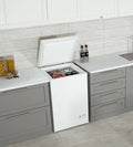 3.5 Cu Ft Compact Chest Freezer with 2 Removable Baskets F47445