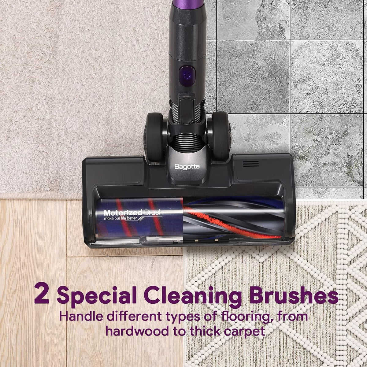 Cordless Stick Vacuum 25Kpa 400W 8 in 1 Y87964