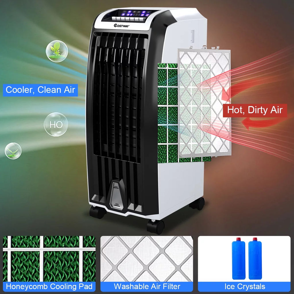 Portable Evaporative Cooler Fan with Remote Control K57468