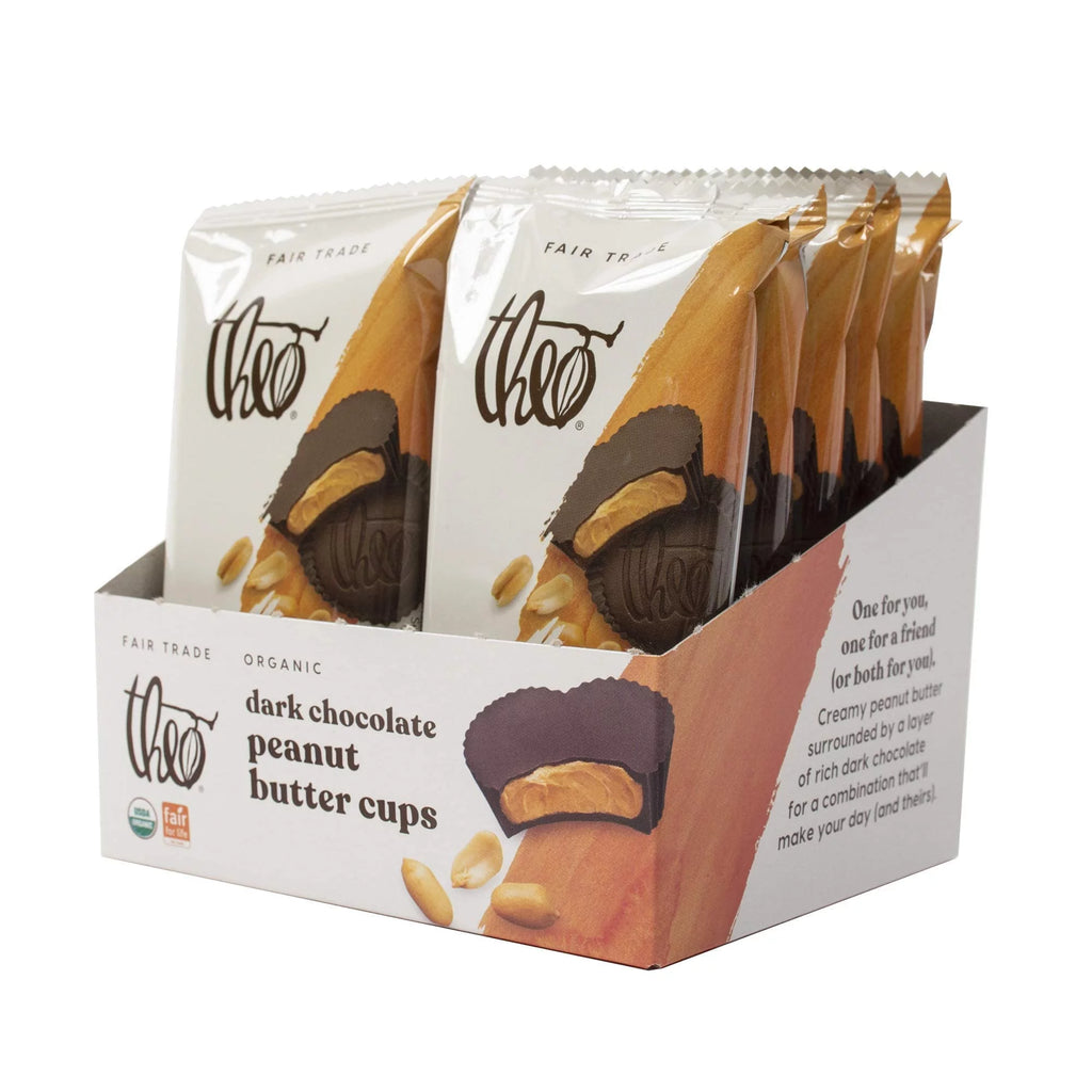 Organic Dark Chocolate Peanut Butter Cups 12 Pack W27446