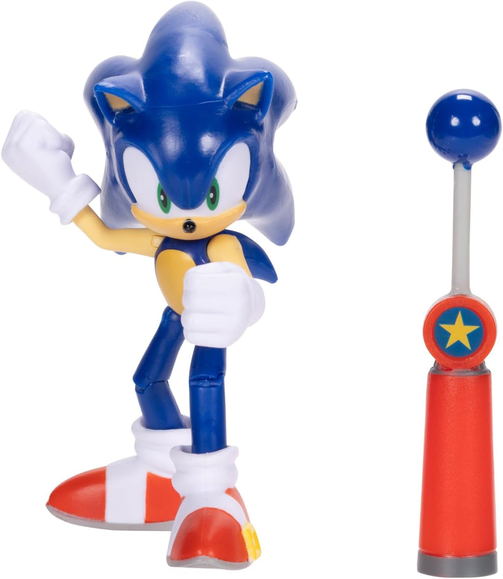 4-inch Sonic Action Figure with Blue Checkpoint Accessory I2773