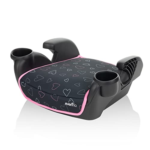 Static Black No Back Booster Car Seat F147