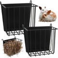 2PCS Rabbit Hay Feeder with Metal Frame F492