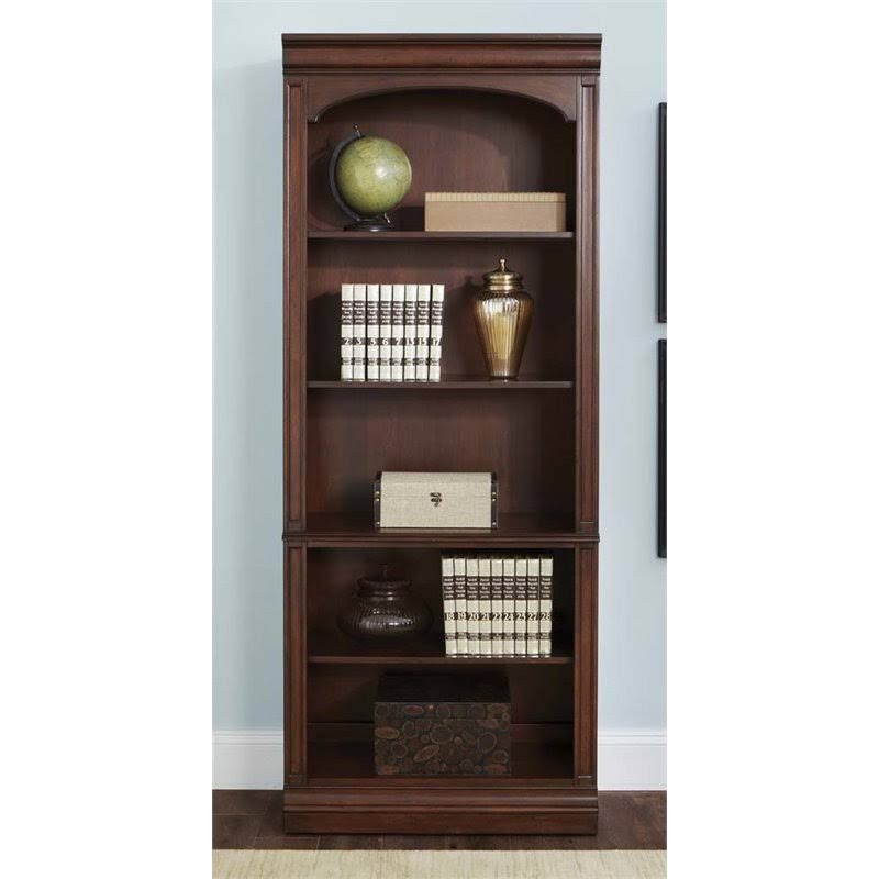 Cognac Open Bookcase W9190