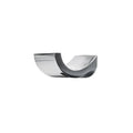 Gun Metal Robe Hook O278006