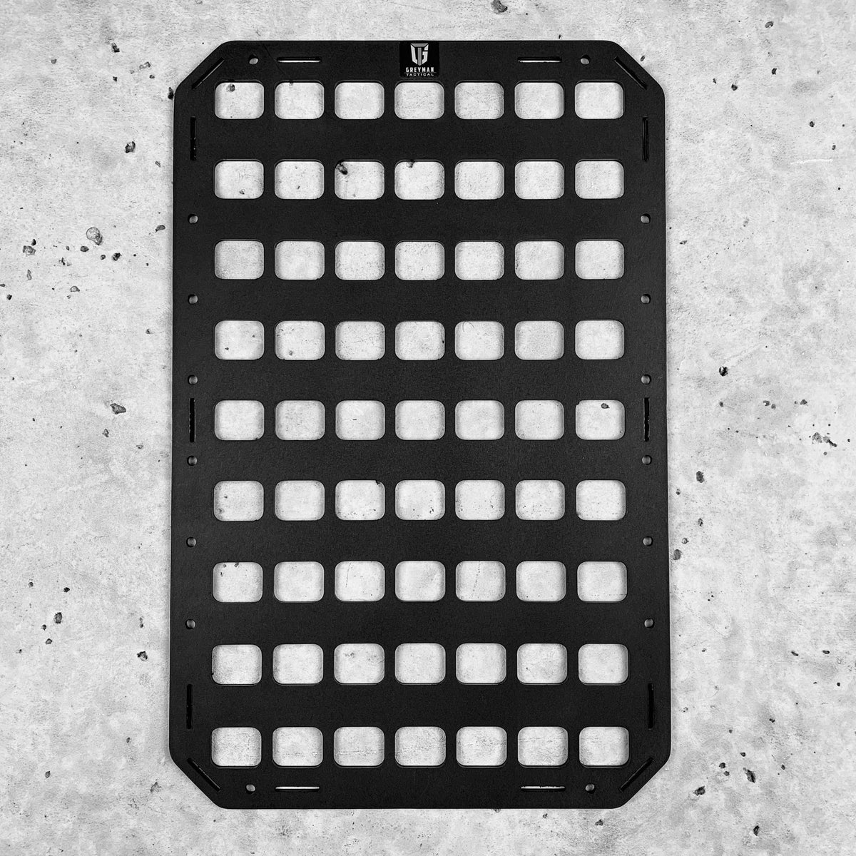 Black 12.25 x 19 Rigid Molle Panel H3563