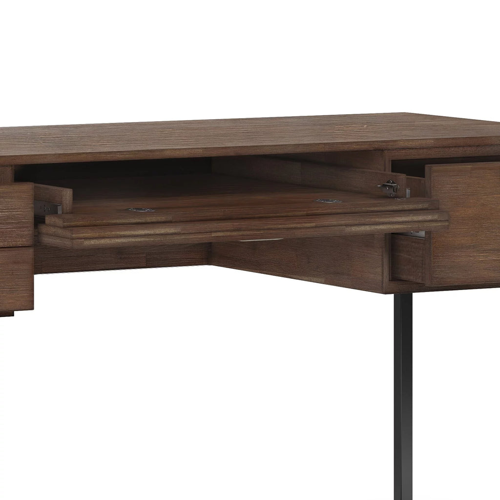 60 inch Wide Solid Acacia Wood Desk D486396