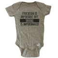 Grey Funny Baby Bodysuit T20183