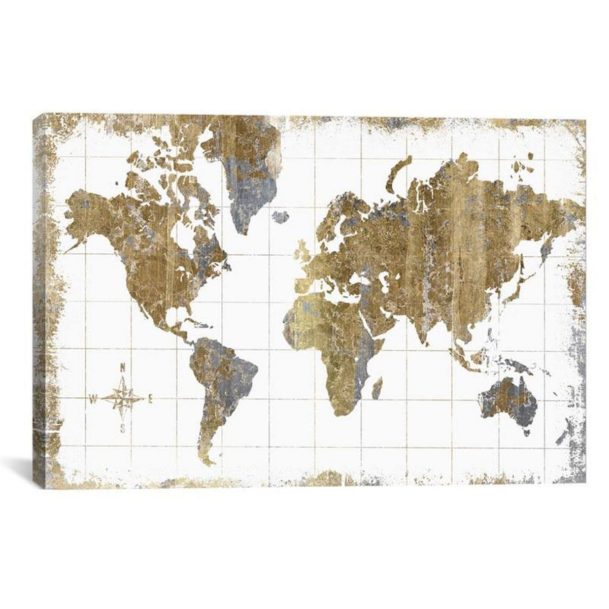 Gilded Map A3891