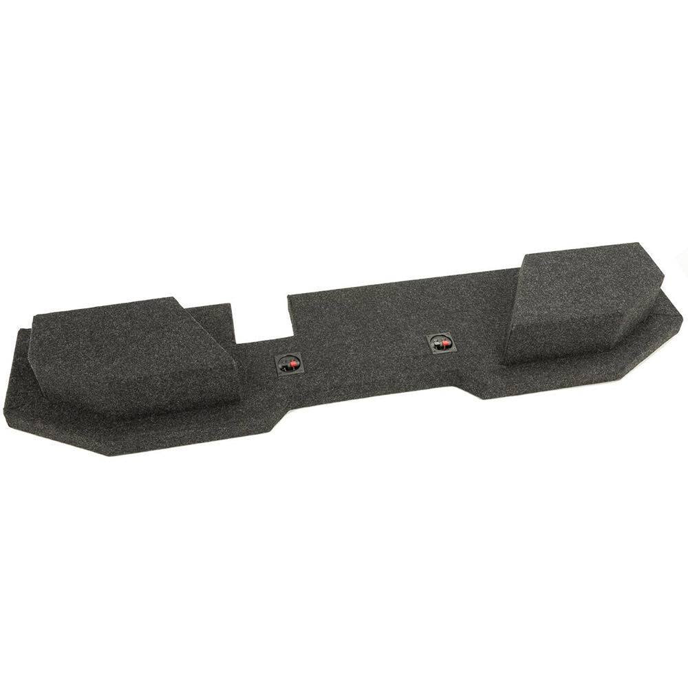 Dual Upfire Enclosure for Dodge Ram Quad Cab 2002 u0026 Up (12 inch) L90273