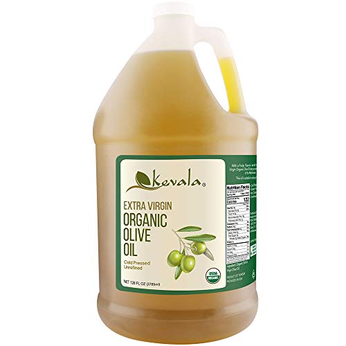Organic Extra Virgin Olive Oil – 128 fl oz – Gallon A368954