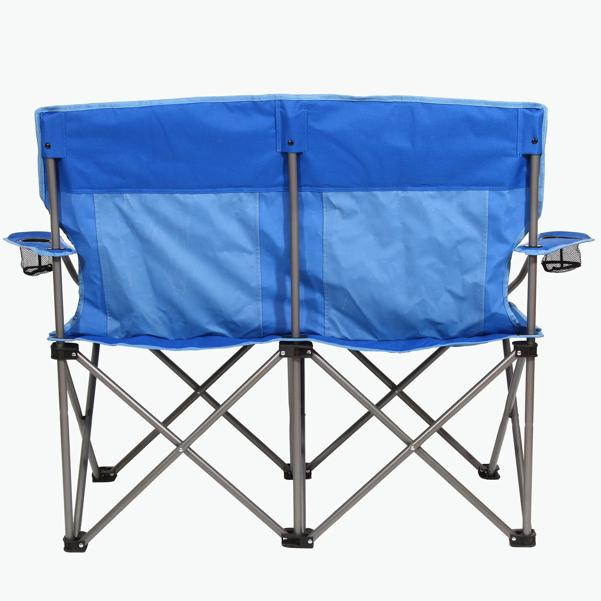 Blue Double Folding Lawn Chair W2971