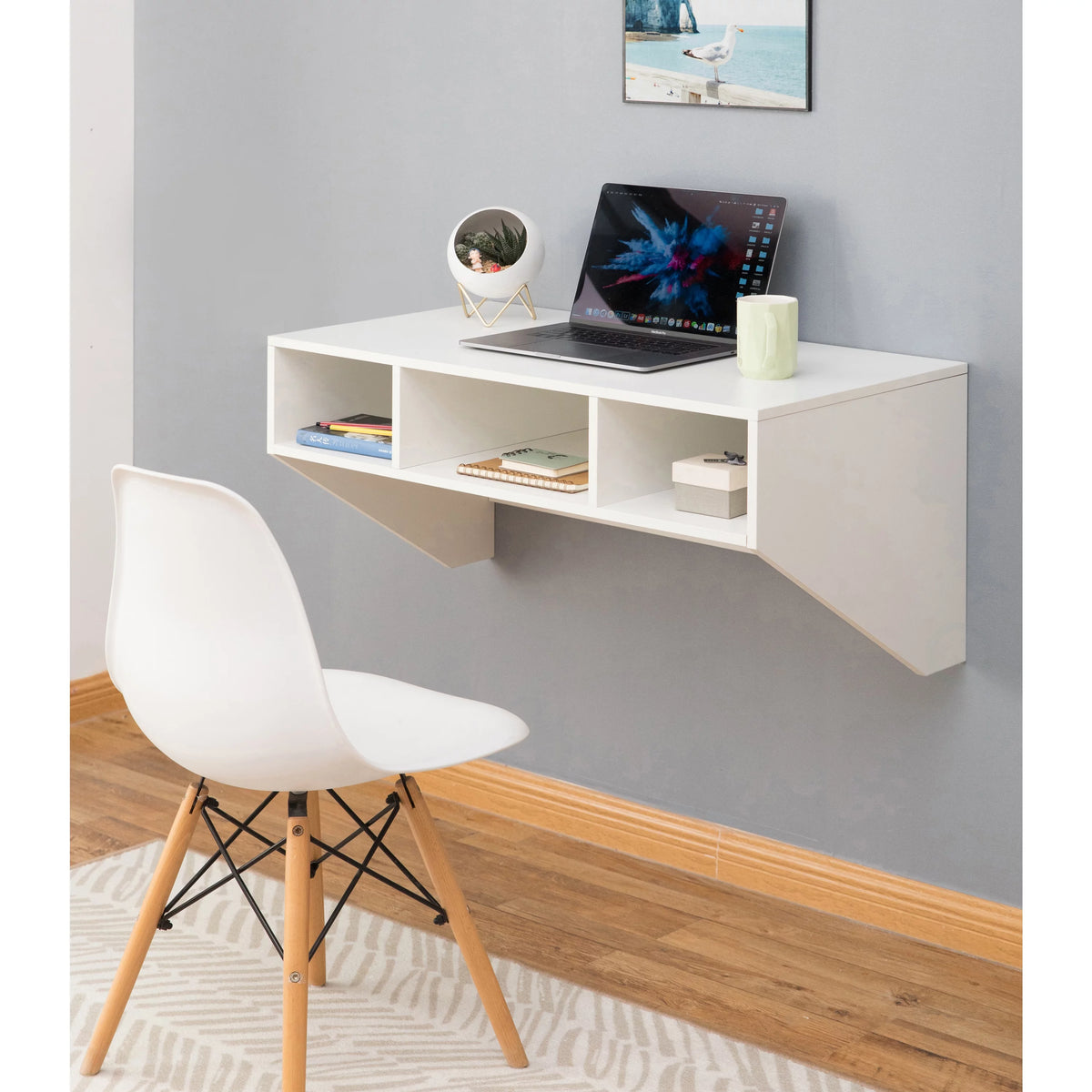 Wall Mounted Home Office Furniture Set B667
